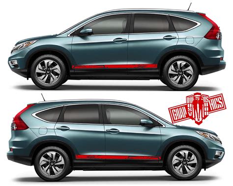 Decal Sticker Vinyl Side Racing Stripes For Honda Cr V