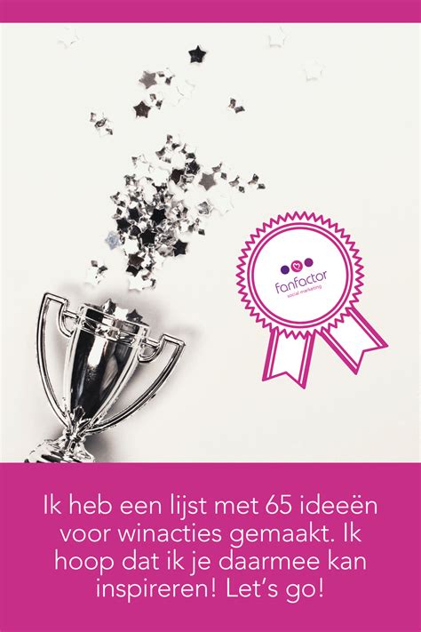 Idee N Voor Een Winactie Op Facebook