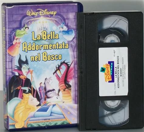 La Bella Addormentata Nel Bosco Vhs Walt Disney Eur Picclick It