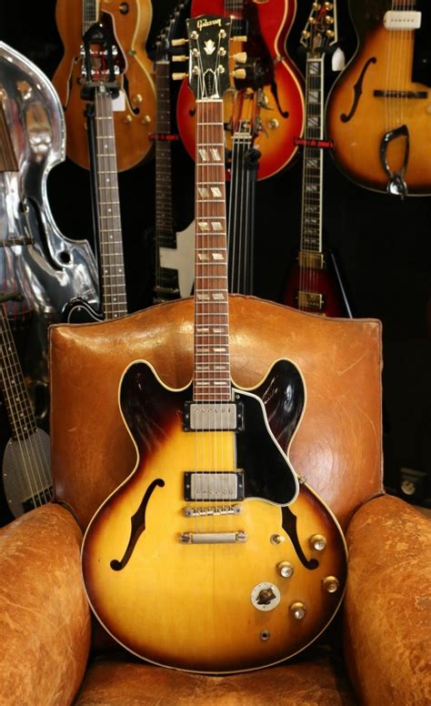 Gibson Es 345 Td Sunburst De 1963 Guitare Collection