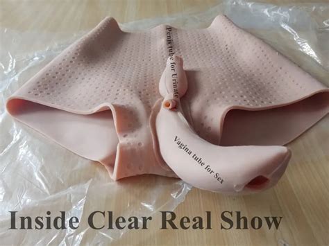 Upgrade 6g Silicone Realistic Vagina Panties Shemale Crossdresser Pussy