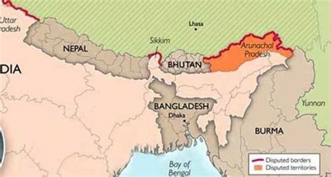 Dare China Include Arunachal In Its Updated Map Newsbharati