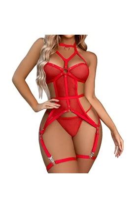 Tianwlio Lingerie Sexy Tenue Sexy Femme Coquine Hot Soutien Gorge S