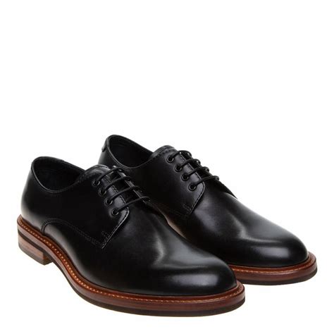 Black Barlow Derby Shoe Brandalley