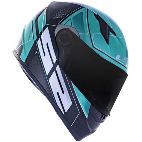 Capacete LS2 FF358 Ultra Preto Verde