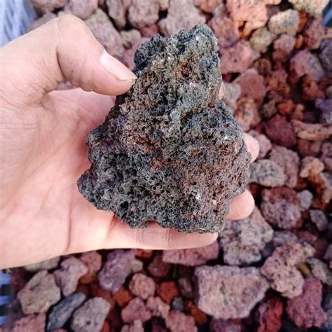 BATU LAVA ROCK 1 KG HARDSCAPE AQUASCAPE HIASAN AQUARIUM Lazada