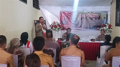 LIVE REPORT Sambutan Kepala Dinas Pariwisata Kabupaten Minahasa Utara