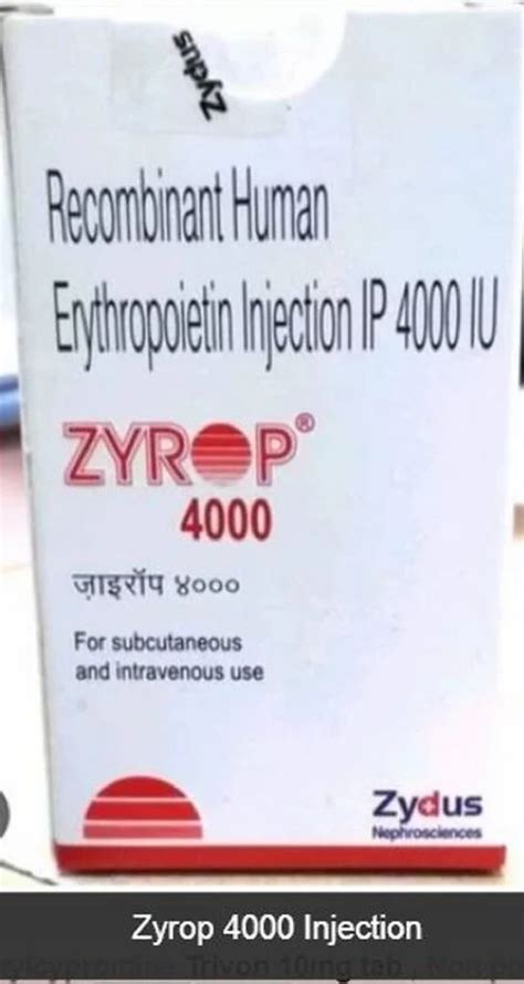 Zyrop Injection Zydus Prescription At Rs Vial In Nagpur