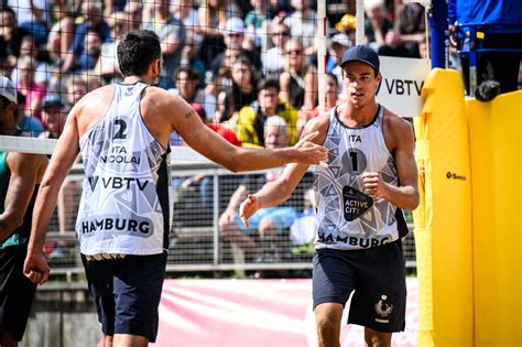 Beach Volley World Tour Tris Servito Ad Amburgo Per Nicolai