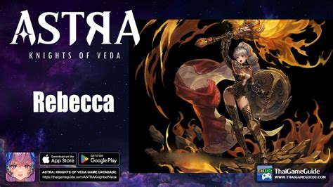 Upcoming New Character Rebecca Character Skill Preview Astra