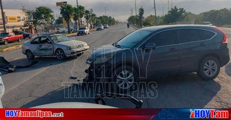 Hoy Tamaulipas Accidentes En Tamaulipas Temeraria Conductora Provoco