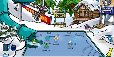 Club Penguin Rewritten Water Party Tutorial Club Penguin Mountains