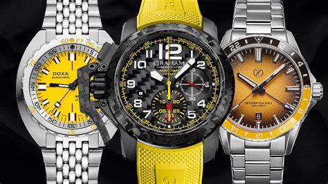 Best Yellow Watches At All Price Points For Wrist Enthusiast