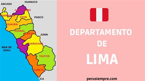 Conoce El Departamento De Lima Perusiempre