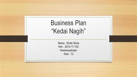 Ppt Bisnis Plan Homecare24