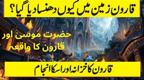 Hazrat Musa A S Or Qaroon Ka Waqia Qaroon Ka Khazana Hazrat Musa