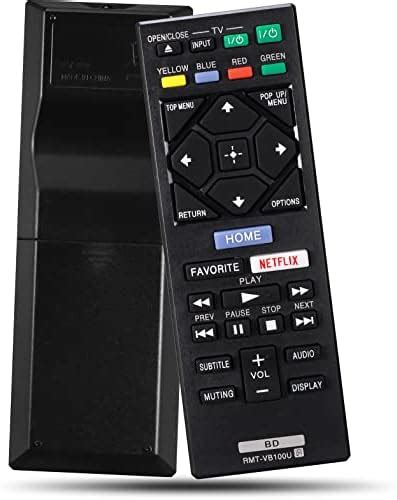 Amazon New Replacement Sony Blu Ray Remote Control Rmt Vb U For