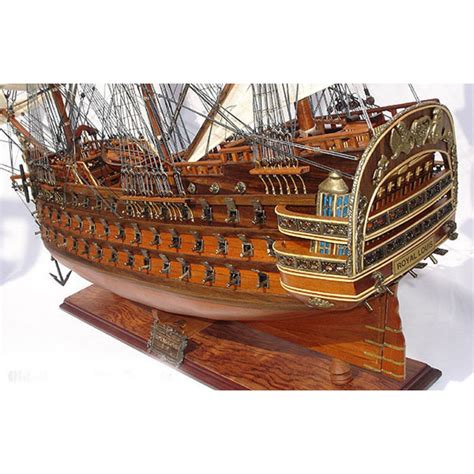 Maqueta De Barco En Madera Del Nav O Royal Louis