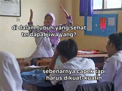 Meme Tanya Jawab Guru Dan Murid Ini Kocak Banget