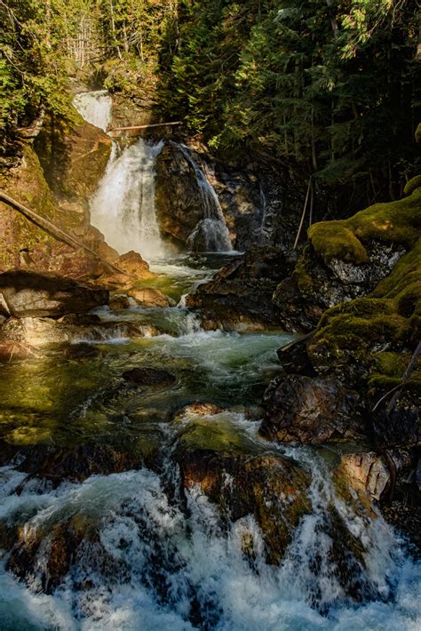 Crazy Creek Waterfall Taft Bc Just Off Hwy 1 Flickr