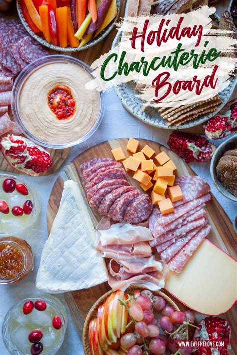 Holiday Charcuterie Board Holiday Grazing Board Eat The Love