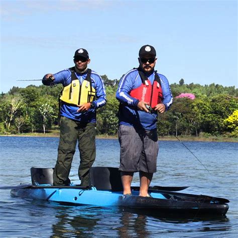 Caiaque de Pesca Duplo Explorer Fishing Up Brudden Náutica Safira