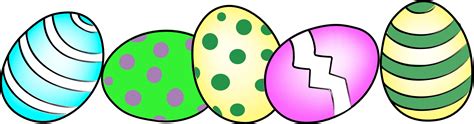 Happy Easter Eggs Clip Art Clipart Best