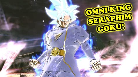 New Omni King Seraphim Goku Final Form Rising Fist Fan Series Design