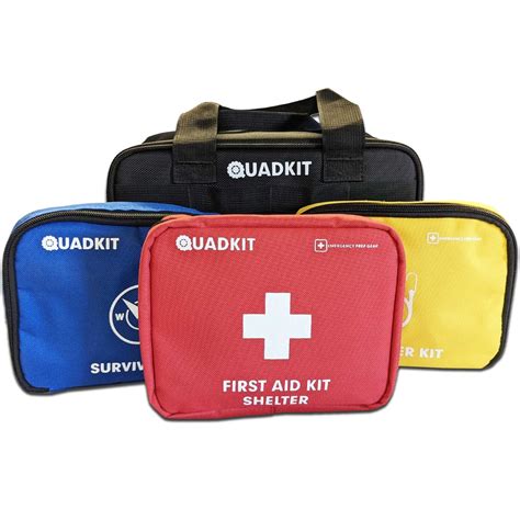 QUADKIT ATV Emergency Kit 106 Essential Items for Atv, Utv, Sxs, 4 Wheelers, Quads, Side by ...