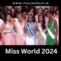 Miss World 2024 Application Audition Contestant Start Dates