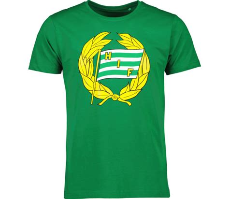 Hammarby Crest T Shirt Bajen Green K P Online Hos Intersport