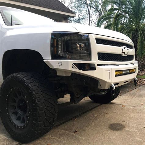 2008 2013 Chevy Silverado 1500 Front Winch Bumper By Chassis Unlimited