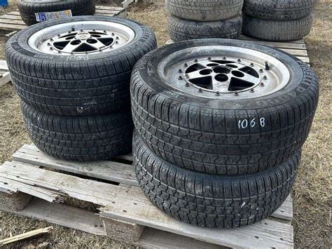 Set Of Pirelli Tires Wild Rose Auction Services