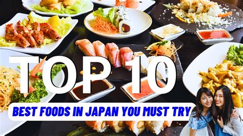 Top Best Foods In Japan You Must Try Food Vlog Youtube