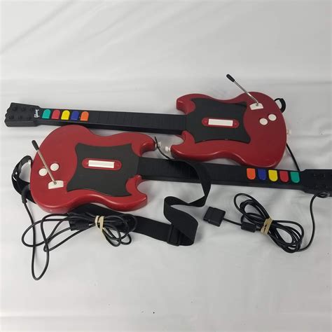 Amazon.com: Guitar Hero II SG Controller - Cherry (Red) : Video Games