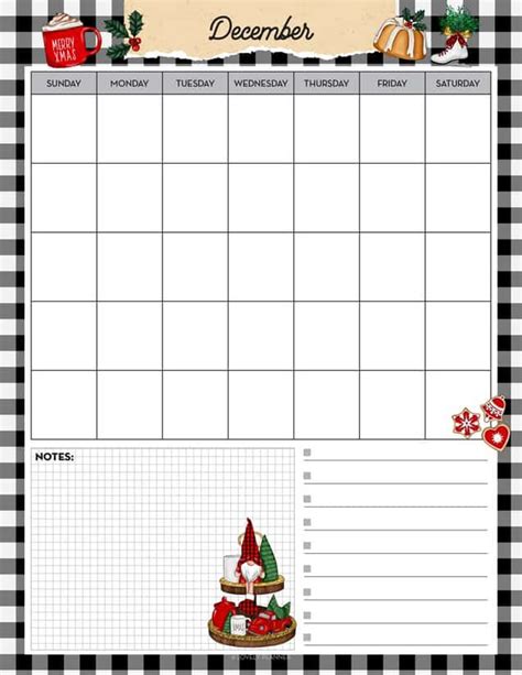 Printable Christmas Planner Pack Pages Free Sample Pages