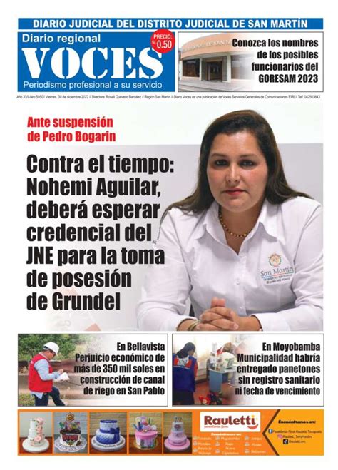 Diario Digital Viernes 30 De Diciembre 2022 Diario Voces