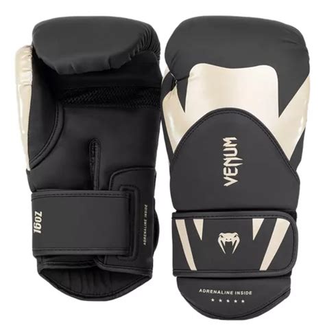 Guantes De Boxeo Venum Challenger 4 0 Black Beige Thai Kick Cuotas