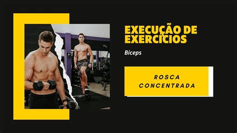 Como executar o exercício Rosca Concentrada corretamente YouTube