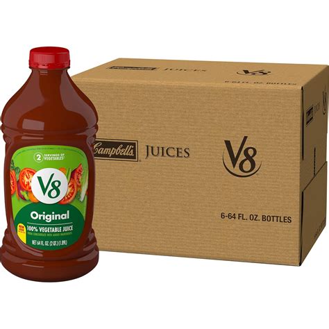 V8 Original 100 Vegetable Juice Vegetable Blend With