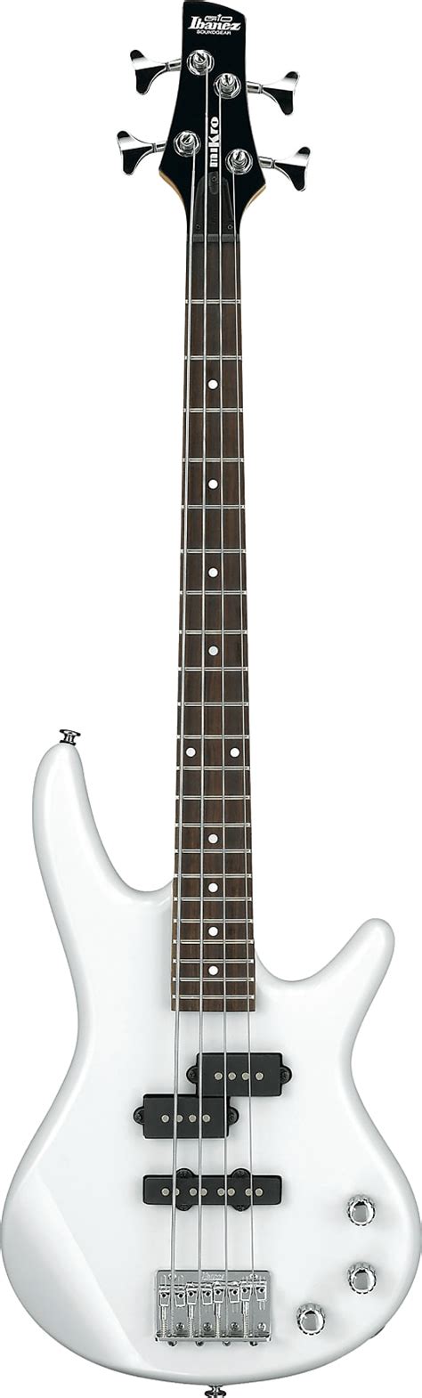 Ibanez Gsrm20 Pw Gio Mikro E Bass 4 String Shortscale Pearl White On