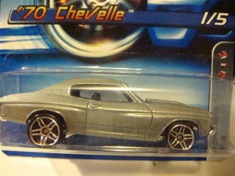 Amazon Hot Wheels Motown Metal Series Chevelle Silver Pr Wheels Collector