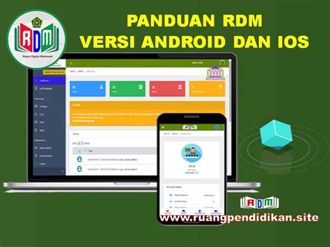 panduan menggunakan rdm versi mobile android  ios  siswa