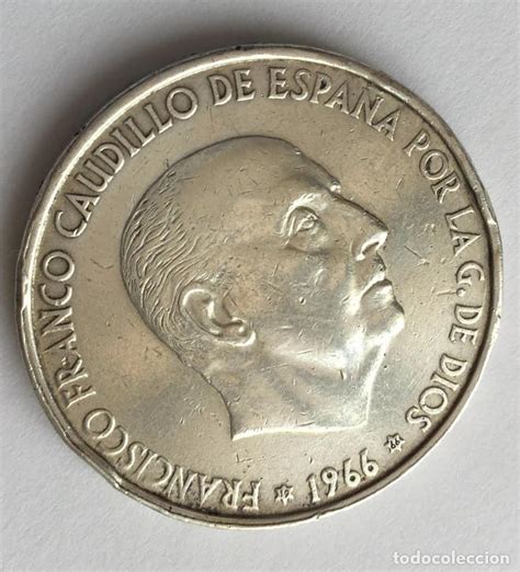 Moneda Franco Pesetas A O Plata Vendido En Venta Directa