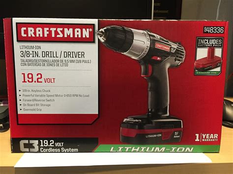 Craftsman Drill Driver Kit Inches V