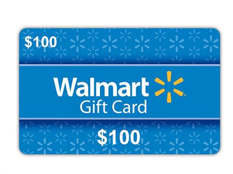 Win A 100 Walmart Gift Card