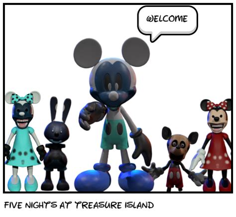 Five Nights At Treasure Island Comic Studio