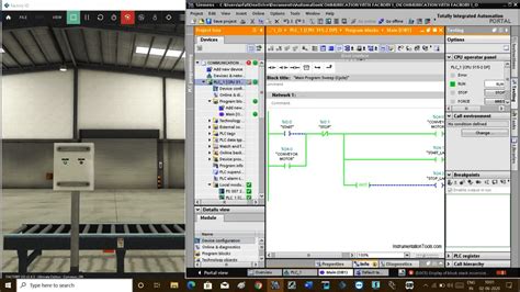 Communication Between Factory Io And Siemens Tia Portal