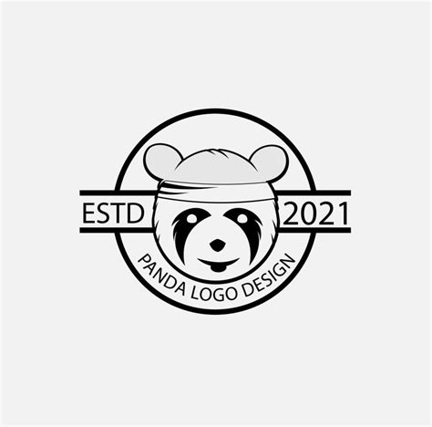 panda vector logo free download 18866914 Vector Art at Vecteezy