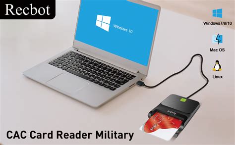 Amazon Recbot Cac Card Reader Military Dod Military Usb Common